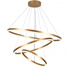 Φωτιστικό Κρεμαστό Φ40/60/80cm Στρογγυλό LED 60W 230V 6600lm CCT Dimmable 6095-A-GD